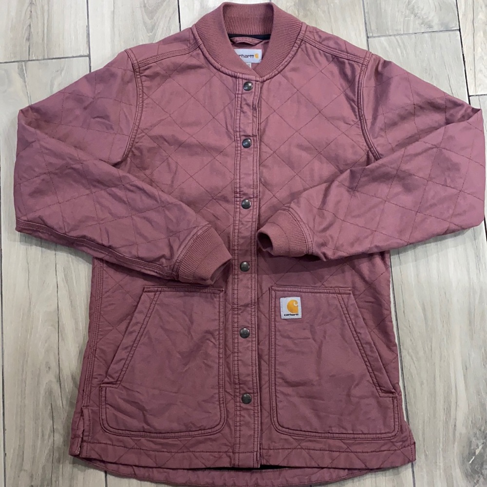 Carhartt Women's Canvas Snap-Front Jacket